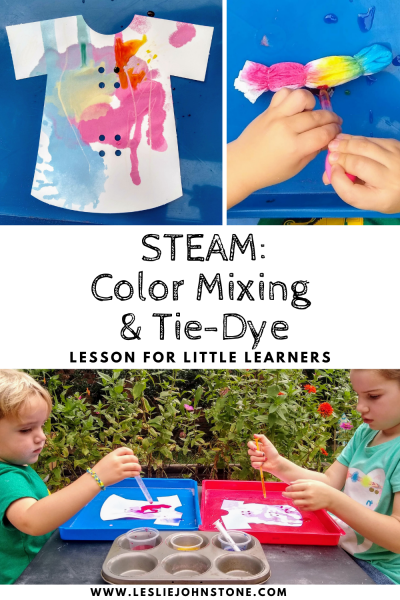 STEAM: Color Mixing Learning with Tie-Dye
