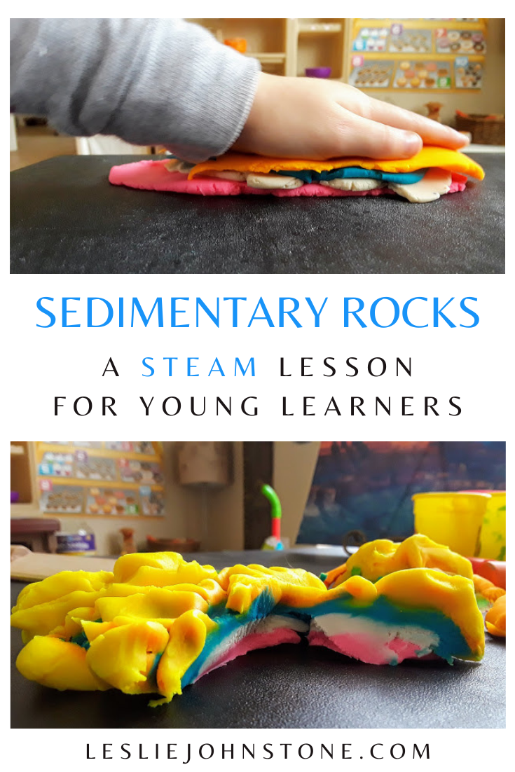Preschool STEAM Station: Sedimentary Rocks