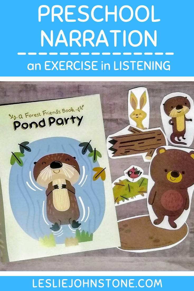Preschool Narration and Other Fun Activities