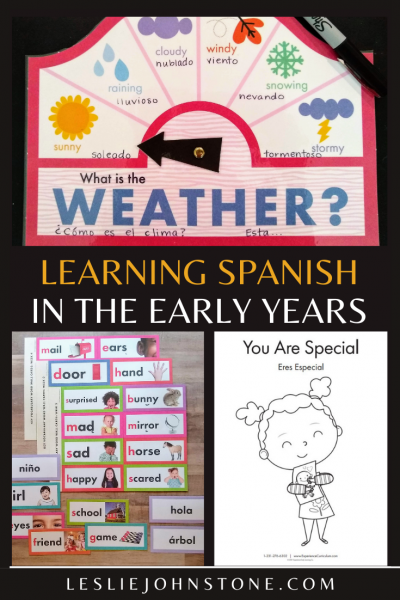 Homeschool: Incorporating Spanish in the Early Years