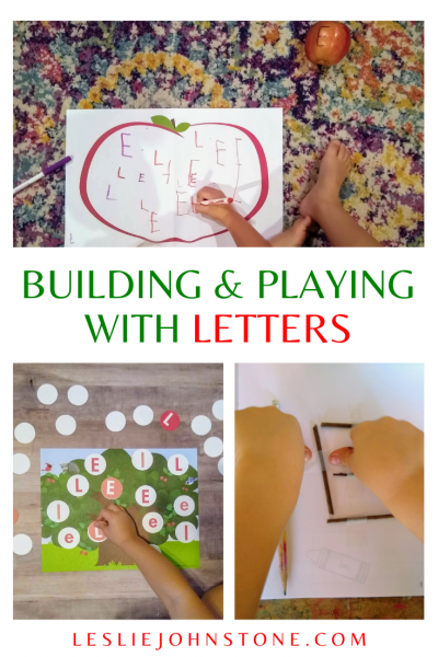 Building & Playing with Letters